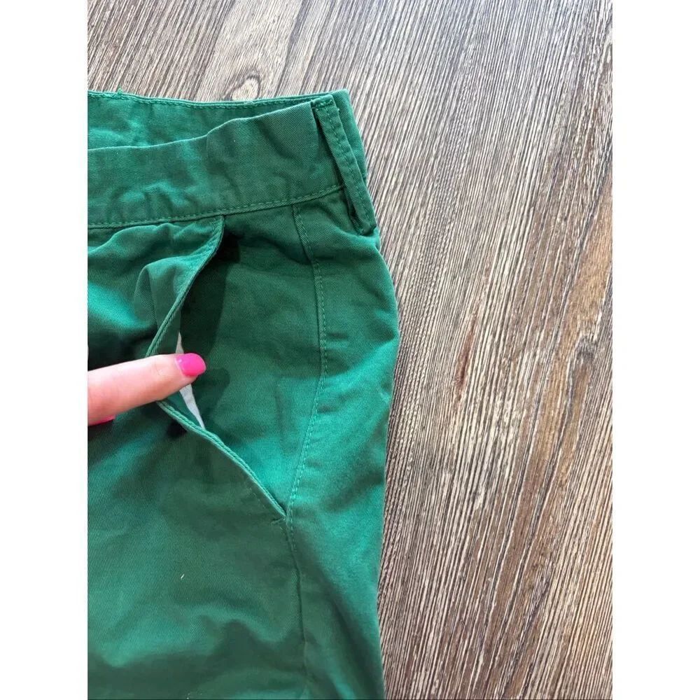 Gap Mens Khakis Lived In Shorts Mid Rise Flat Front 100% Cotton Green Size 36 - Picture 4 of 7
